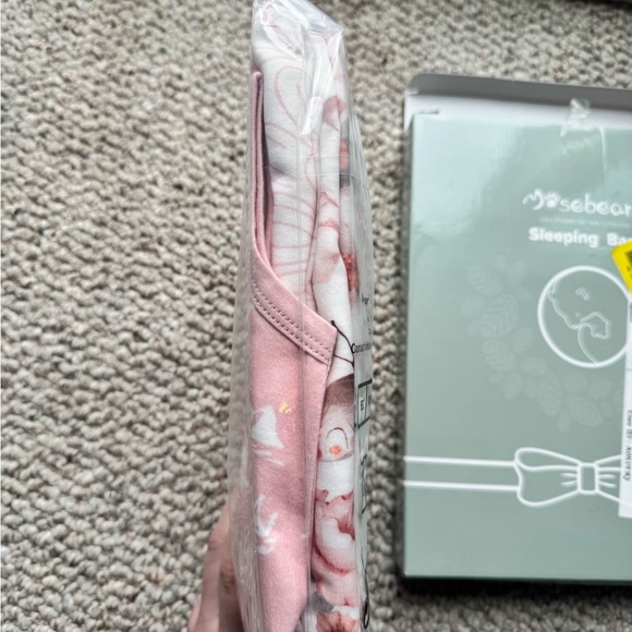 NWT Mosebears 3 Pcs 0.5 TOG Sleep Sack, 0-6 Months, 100% Cotton, 2 Way Zipper - Picture 8 of 9